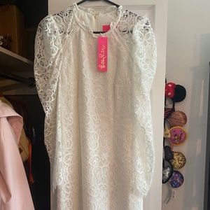 White Lilly Pulitzer Dress